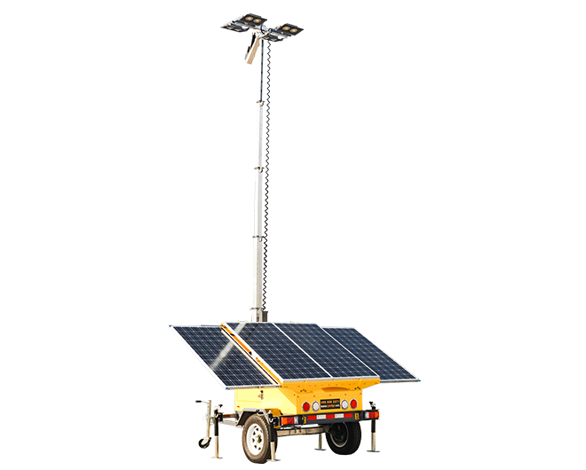 Solar Type & Manual Lifting Light Tower Unit